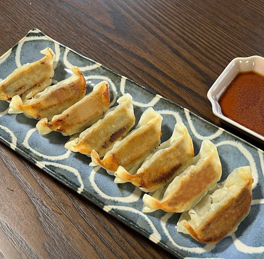 新感覚の小松菜餃子 EN WATER FARMS