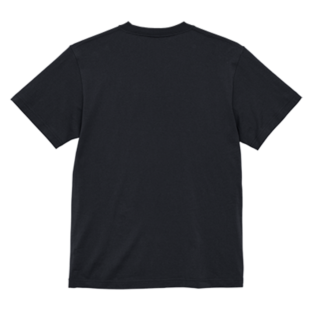 【オリジナルデザイン】5.6oz UMEBOSHI MAN ハイクオリティ 半袖 Tシャツ ブラックBK