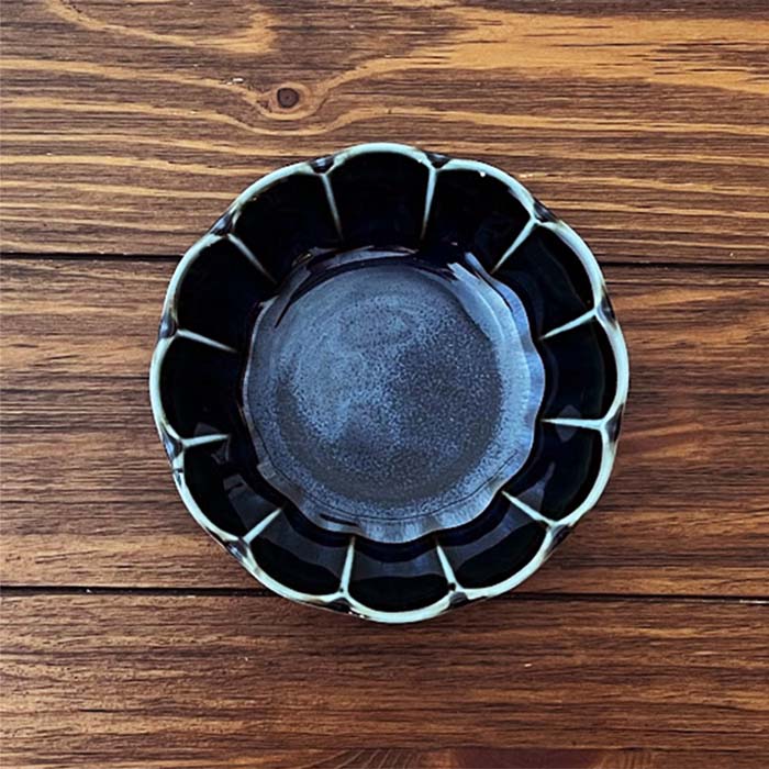 【美濃焼】Vintageシリーズ 小鉢 13cm 全3色 小皿 取り皿 デザート皿 和食器 陶器 洋食器 日本製 テーブルウェア 皿 フラワー ヴィンテージ レンジ可