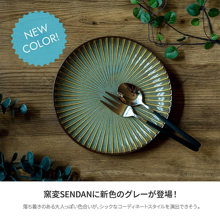 【美濃焼】窯変SENDAN 160プレート 食器 皿 日本製 テーブルウェア 食卓 レンジ可