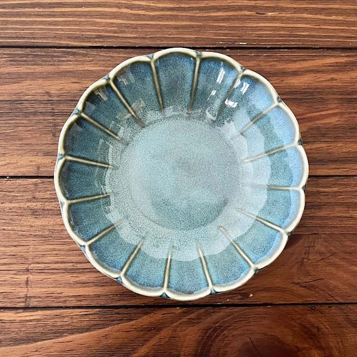 【美濃焼】Vintageシリーズ 5.0浅ボウル 全3色 サラダ 煮物 取り皿 和食器 陶器 洋食器 日本製 テーブルウェア 皿 フラワー ヴィンテージ レンジ可