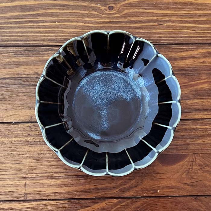 【美濃焼】Vintageシリーズ 5.0浅ボウル 全3色 サラダ 煮物 取り皿 和食器 陶器 洋食器 日本製 テーブルウェア 皿 フラワー ヴィンテージ レンジ可