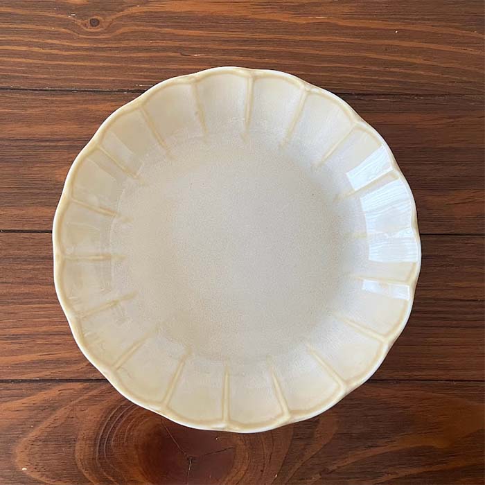 【美濃焼】Vintageシリーズ 7.0深皿 22cm 全3色 カレー皿 パスタ皿 和食器 陶器 洋食器 日本製 テーブルウェア 皿 フラワー ヴィンテージ レンジ可