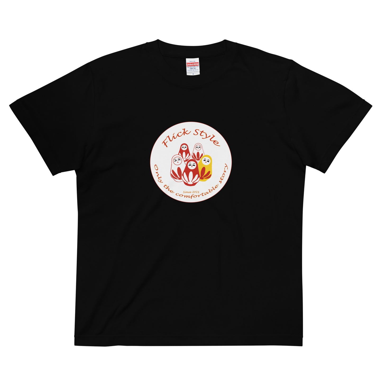 ハイクオリティーTシャツ ユニセックス 半袖 オッのコンボ オリジナル ユナイテッドアスレ UnitedAthle FS-27