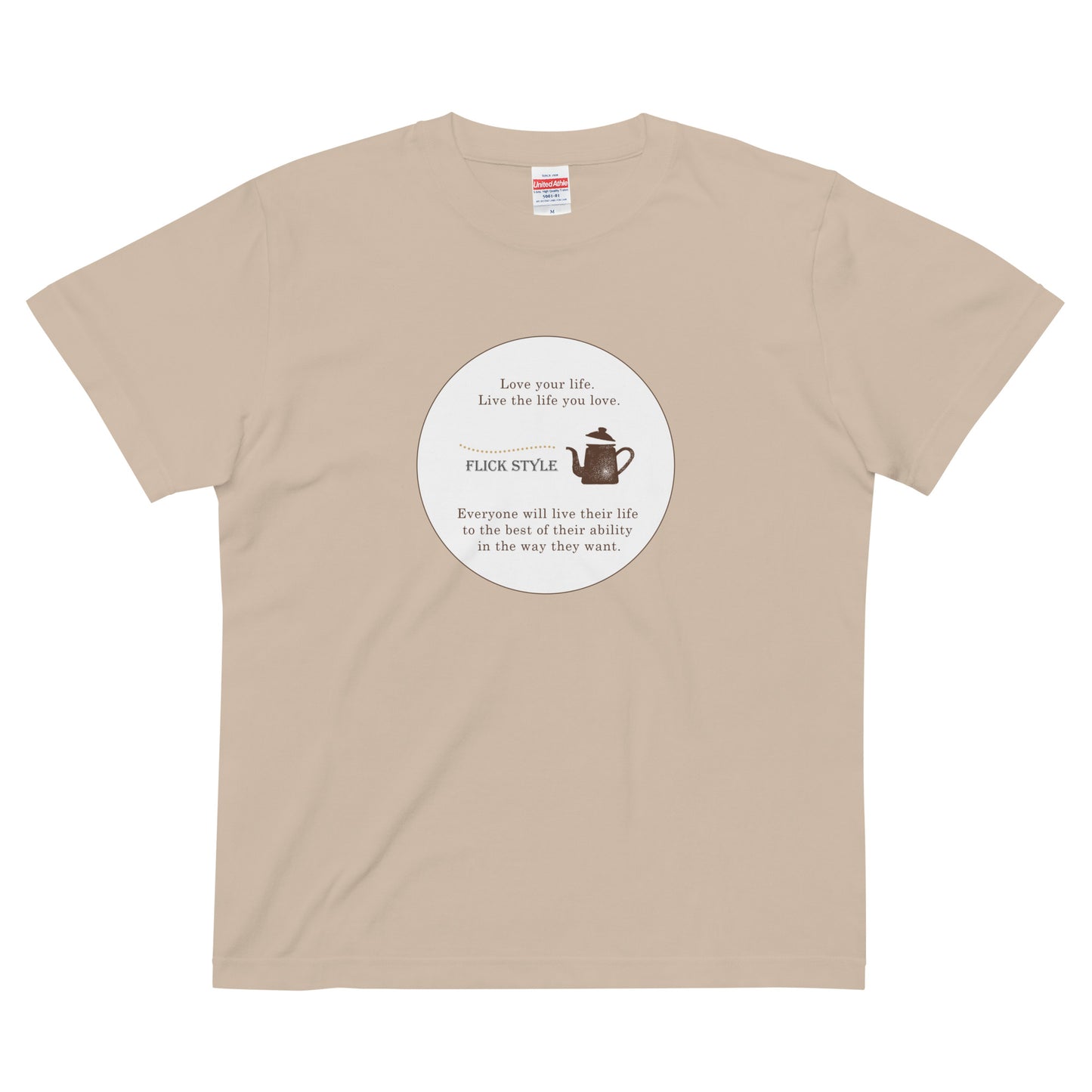 ハイクオリティーTシャツ 半袖 オリジナル ユナイテッドアスレ UnitedAthle FS-24