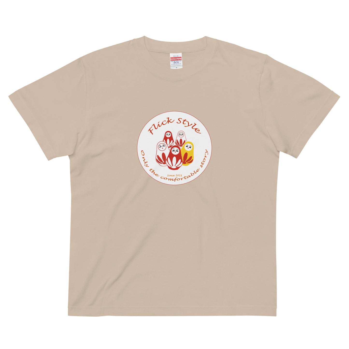 ハイクオリティーTシャツ ユニセックス 半袖 オッのコンボ オリジナル ユナイテッドアスレ UnitedAthle FS-27