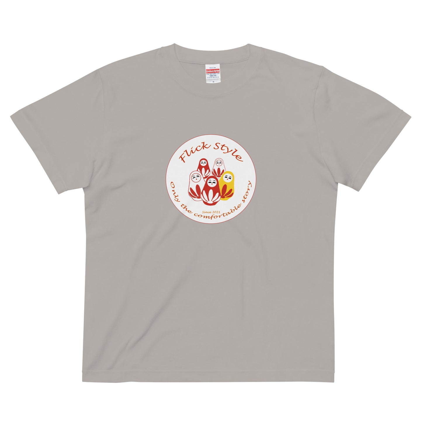 ハイクオリティーTシャツ ユニセックス 半袖 オッのコンボ オリジナル ユナイテッドアスレ UnitedAthle FS-27