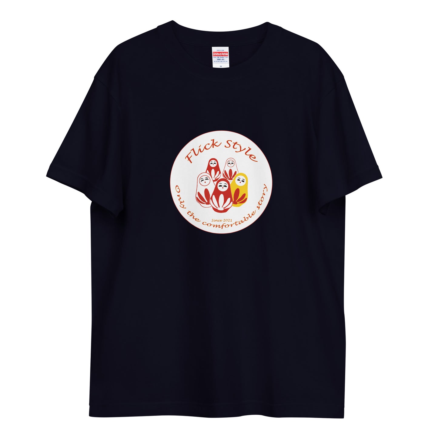 ハイクオリティーTシャツ ユニセックス 半袖 オッのコンボ オリジナル ユナイテッドアスレ UnitedAthle FS-27