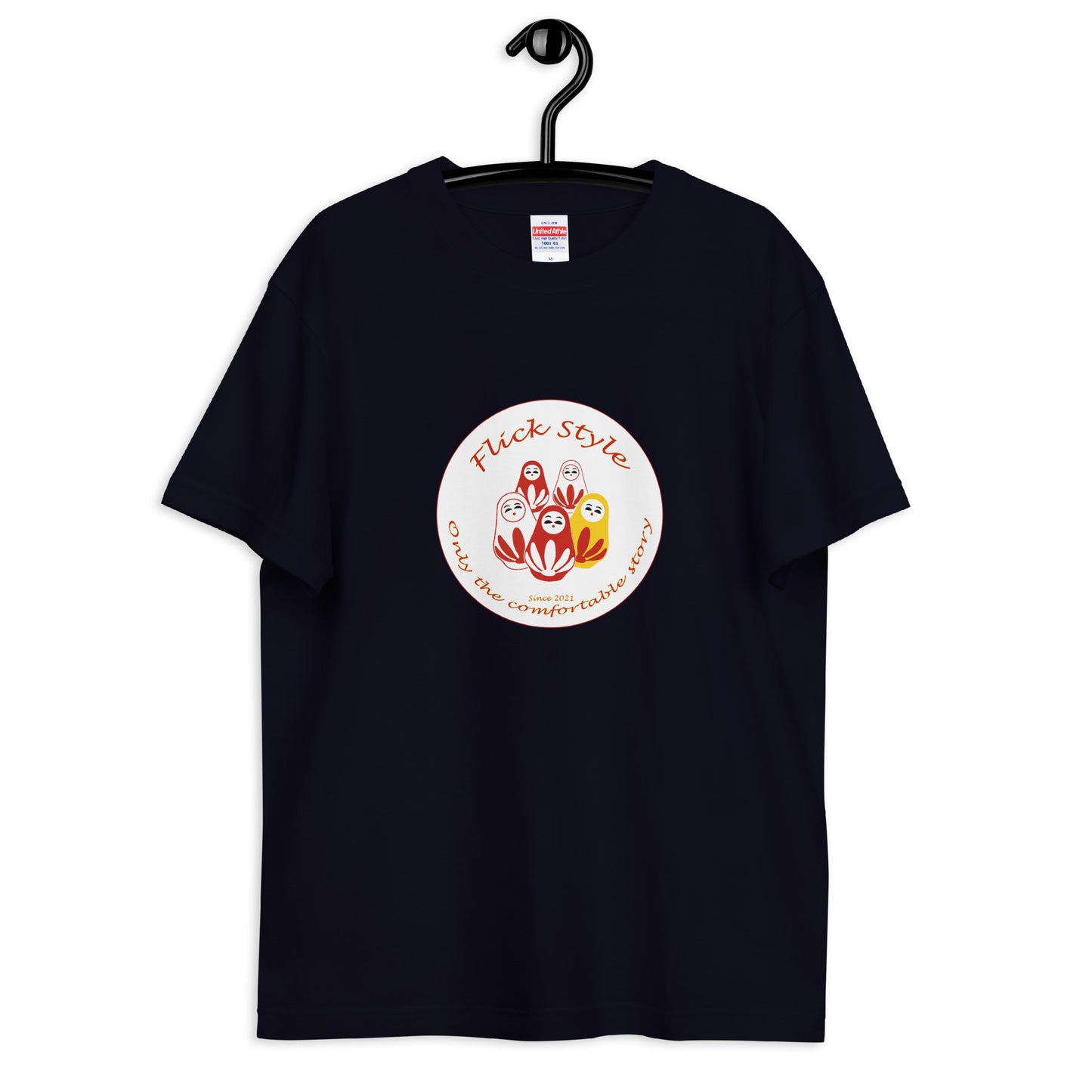 ハイクオリティーTシャツ ユニセックス 半袖 オッのコンボ オリジナル ユナイテッドアスレ UnitedAthle FS-27