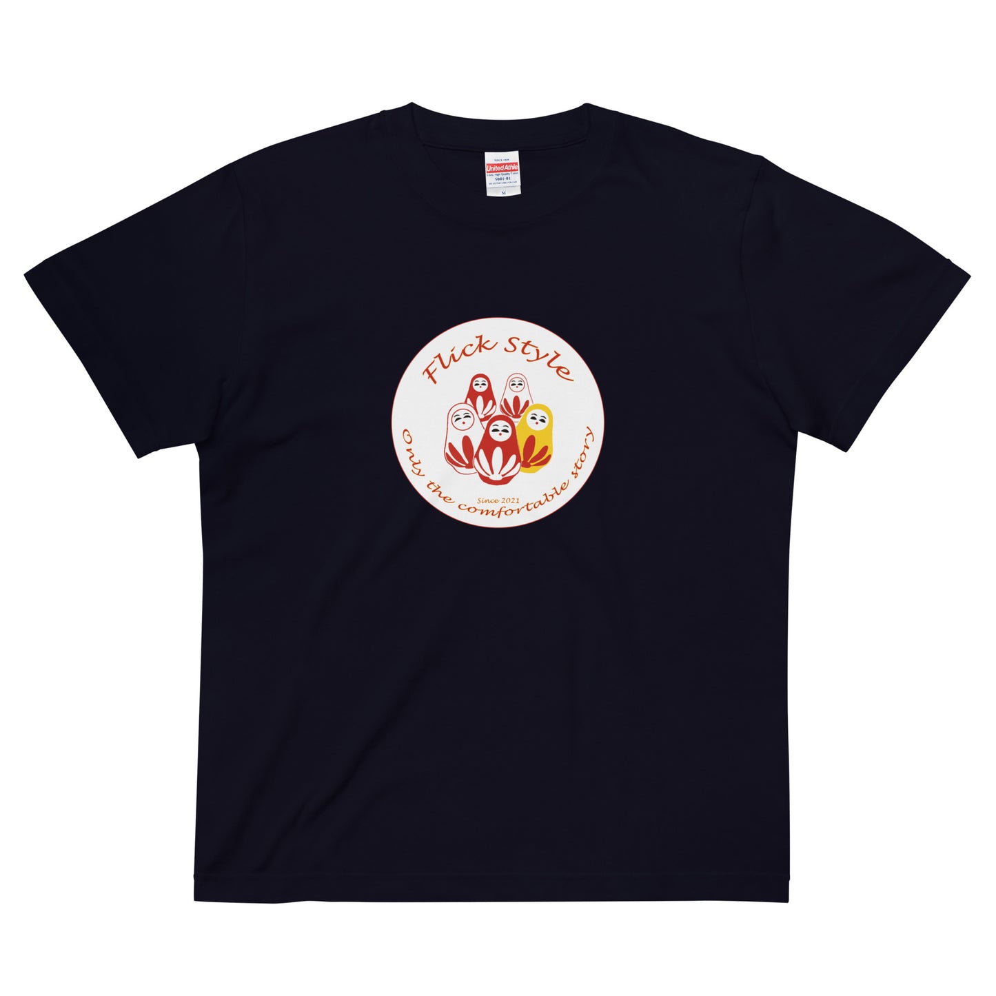 ハイクオリティーTシャツ ユニセックス 半袖 オッのコンボ オリジナル ユナイテッドアスレ UnitedAthle FS-27