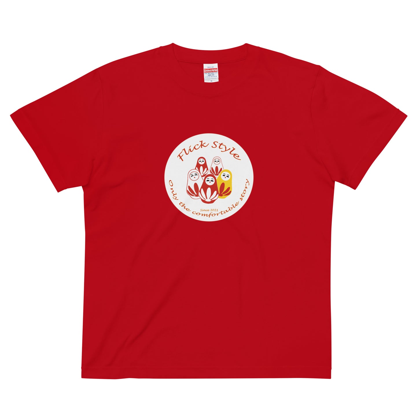 ハイクオリティーTシャツ ユニセックス 半袖 オッのコンボ オリジナル ユナイテッドアスレ UnitedAthle FS-27