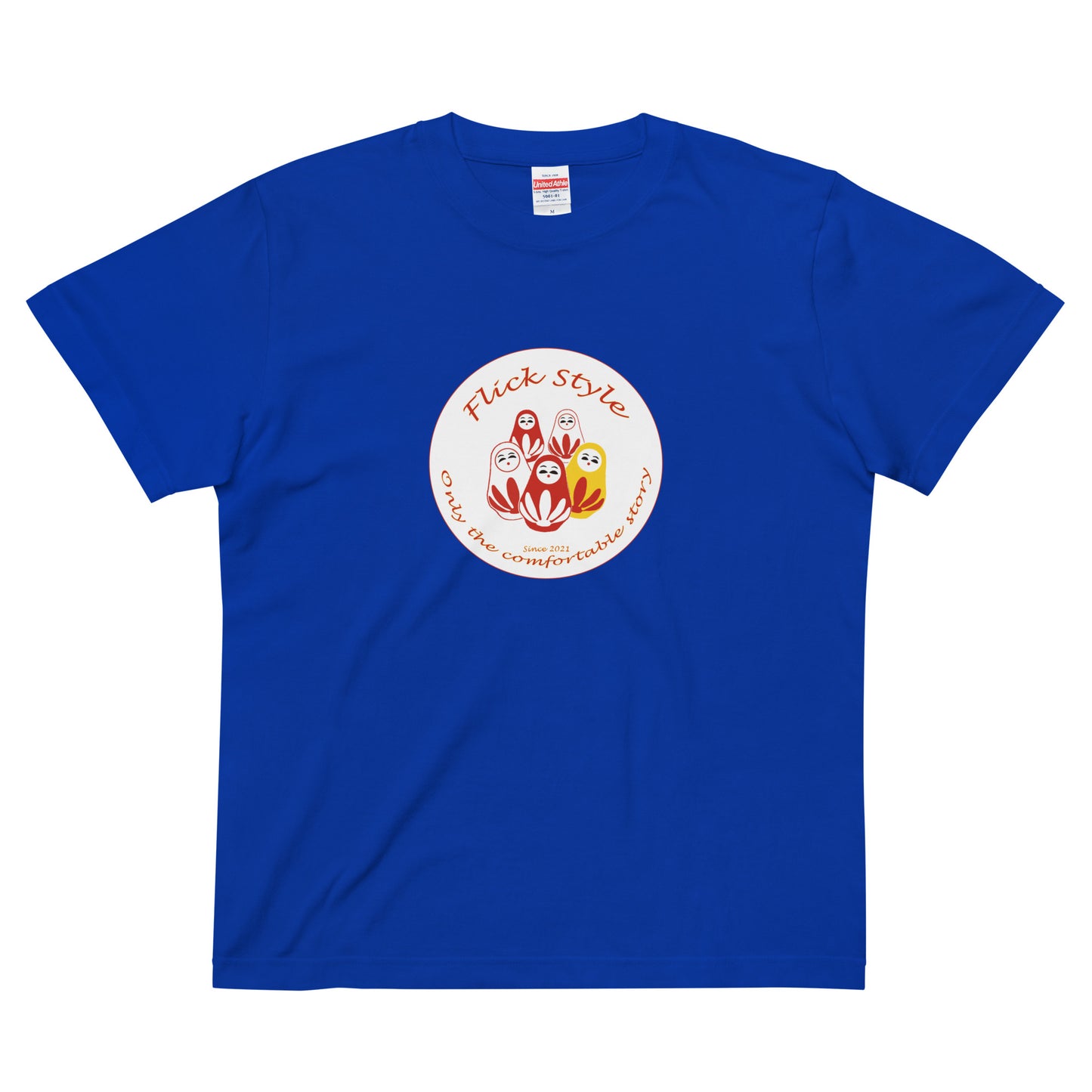 ハイクオリティーTシャツ ユニセックス 半袖 オッのコンボ オリジナル ユナイテッドアスレ UnitedAthle FS-27