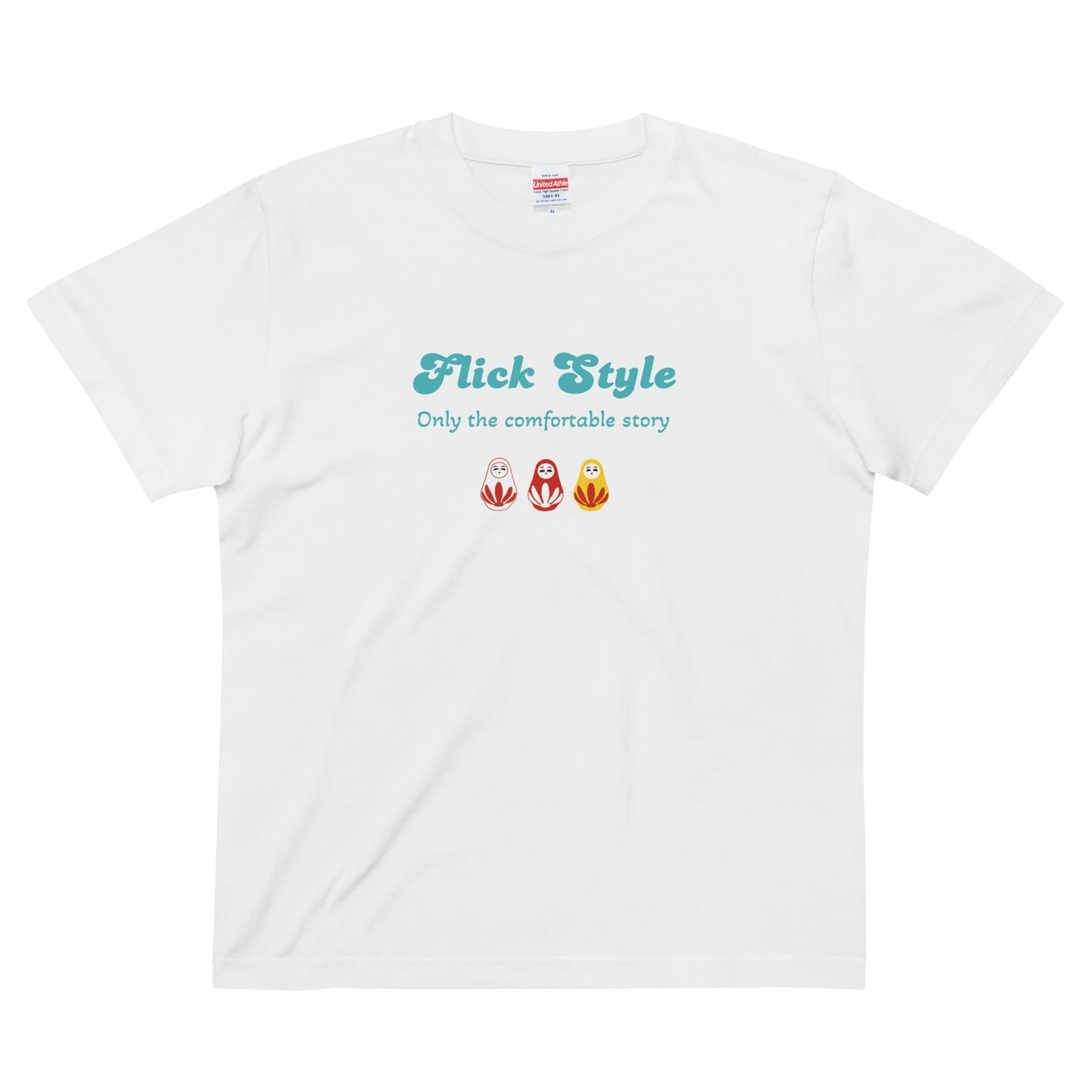 ハイクオリティーTシャツ ユニセックス 半袖 オッのコンボ オリジナル ユナイテッドアスレ UnitedAthle FS-18