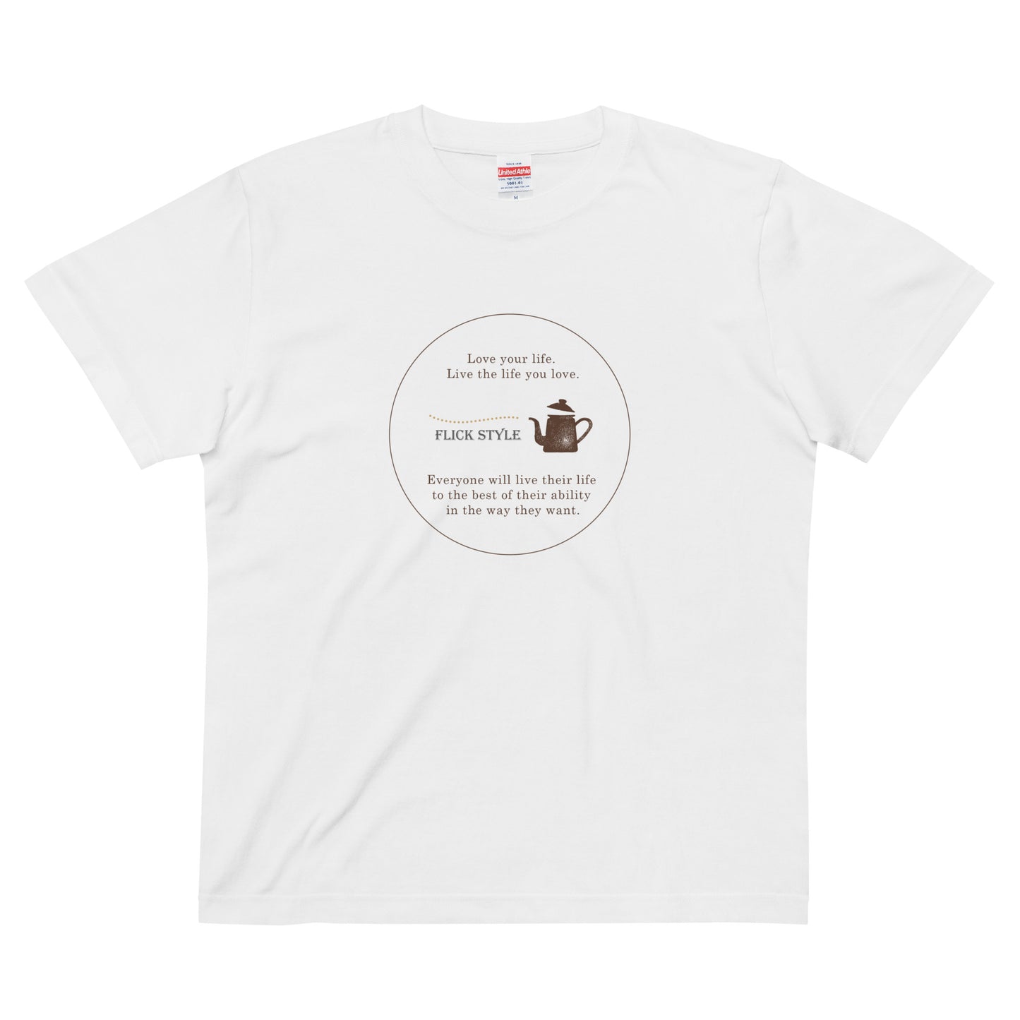ハイクオリティーTシャツ 半袖 オリジナル ユナイテッドアスレ UnitedAthle FS-24