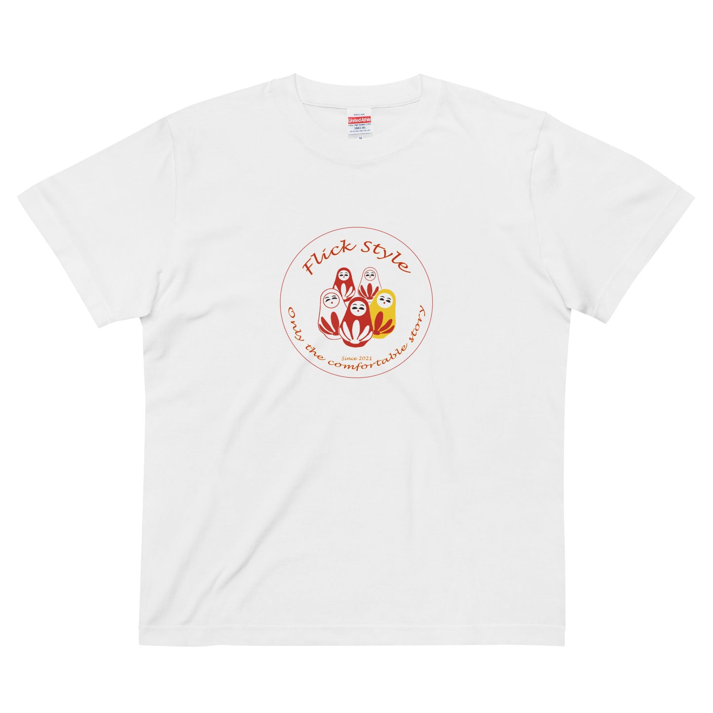 ハイクオリティーTシャツ ユニセックス 半袖 オッのコンボ オリジナル ユナイテッドアスレ UnitedAthle FS-27
