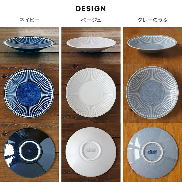 【美濃焼】Albee‐アルビー どんぶり 軽量反型ラーメン丼 撥水 日本製 テーブルウェア 食卓 みのる陶器 うどんそば 麺 レンジ可