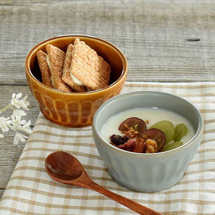 【美濃焼】ココット 小鉢 日本製 美濃焼 北欧風 陶磁器 食器 テーブルウェア サラダ フルーツ オーブン料理 ソース皿 レンジ可