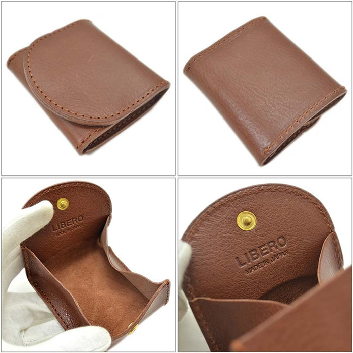 LIBERO リベロ コインケース 高級イタリアンレザー 小銭入れ ミニ財布 全6色 プレゼント 贈り物