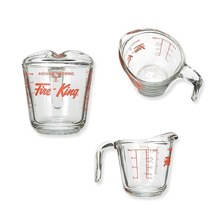 ファイヤーキング メジャーリングジャグ 250ml(8oz) Fire King メジャーカップ アメリカン雑貨