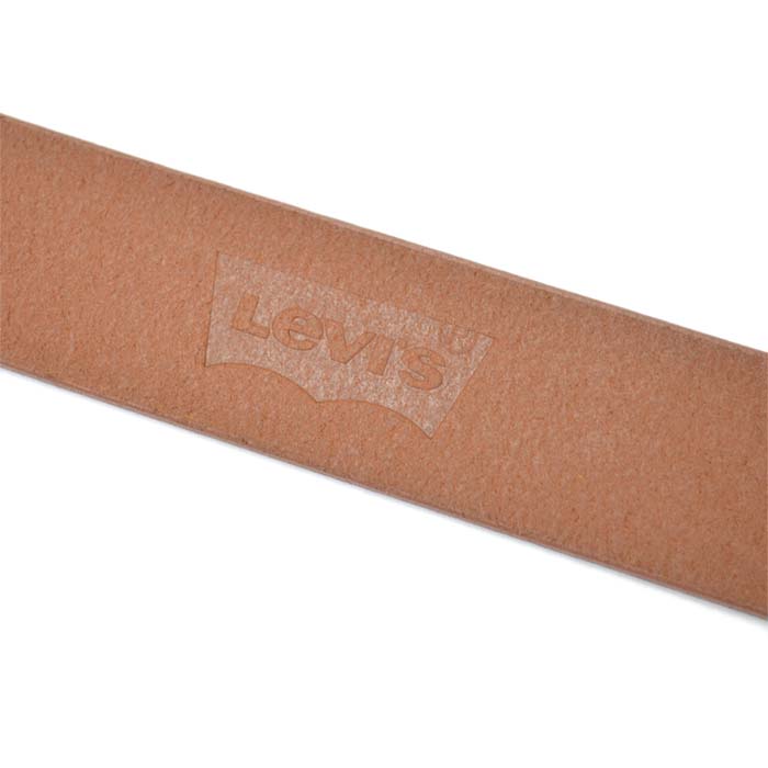 【送料無料】Levis リーバイス プレーンレザー ベルト カジュアル 本革 リアルレザー メンズ レディース 全3色 男女兼用