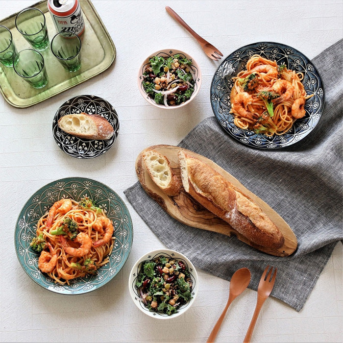 【美濃焼】Moroccan(モロッカン)プレート S 中皿 日本製 食器 磁器 洋食器 和食器 器 パン皿 取り皿 ケーキ皿 テーブルウェア レンジ可