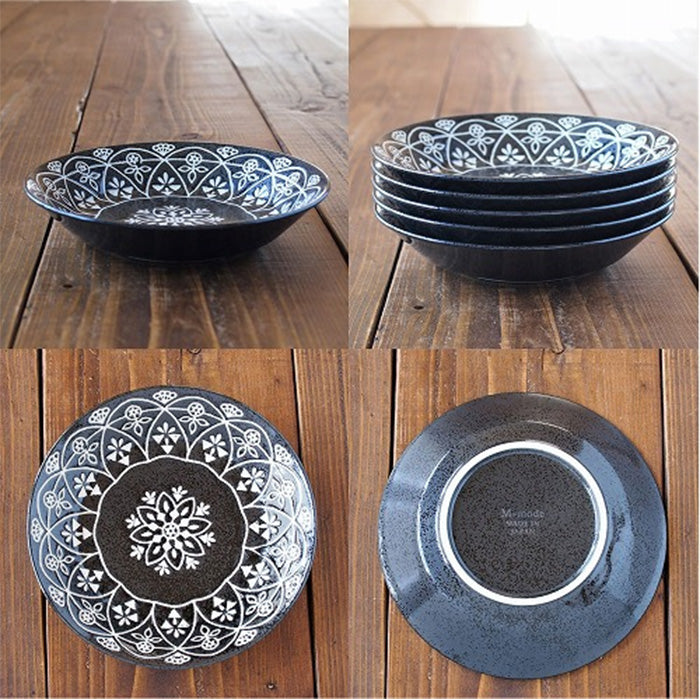 【美濃焼】Moroccan(モロッカン)深皿 カレー皿 パスタ皿 メインディッシュ 日本製 美濃焼 軽量 陶磁器 食器 テーブルウェア 和食器 カフェ レンジ可