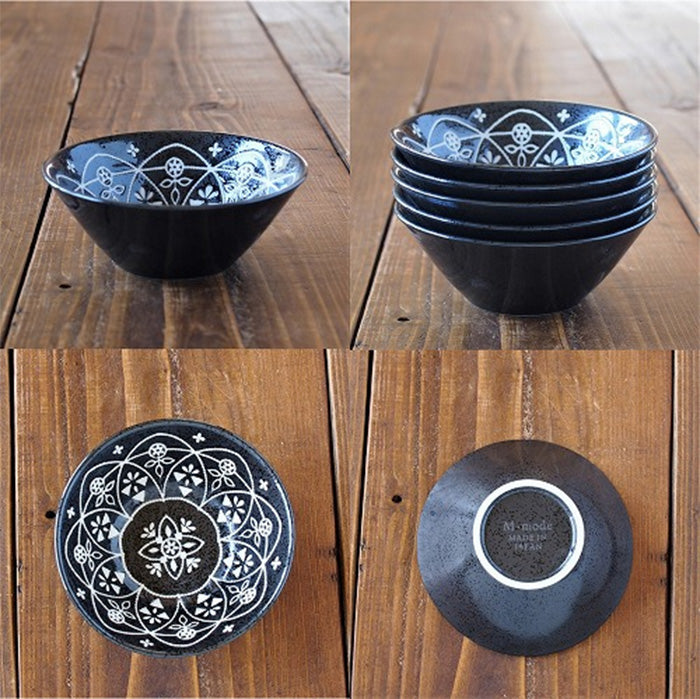 【美濃焼】Moroccan(モロッカン)ボウル S 中鉢 日本製 食器 磁器 洋食器 和食器 器 サラダボウル 副菜 パックボウル レンジ可