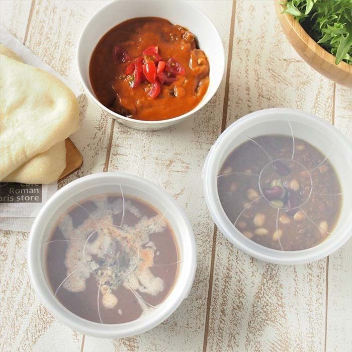 ノンラップ蓋 S パック 小鉢 ふた 日本製 保存 食器 便利 ボウル テーブルウェア レンジ可 エコ