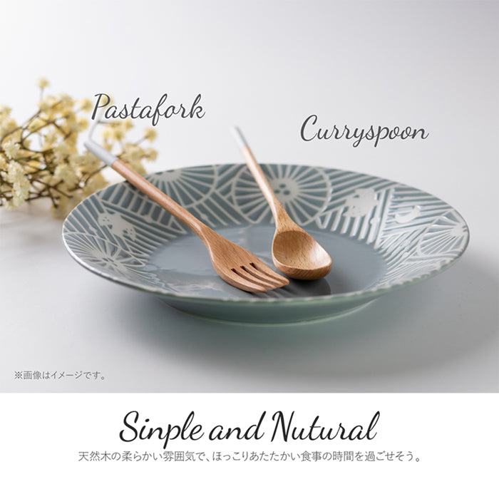【note(ノート)】 パスタフォーク 21cm フォーク パスタ 天然木製品 ナチュラル