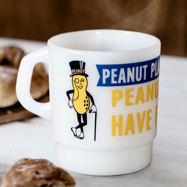 ミルキースタッキングマグ(PEANUT)プラスティック製 アメリカン雑貨 ピーナッツ プラスティック製