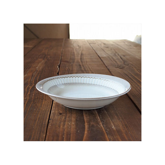 【美濃焼】 【ポットマム】9インチベーカー 楕円皿 日本製 食器 和食器 洋食器 磁器 テーブルウェア カフェ風