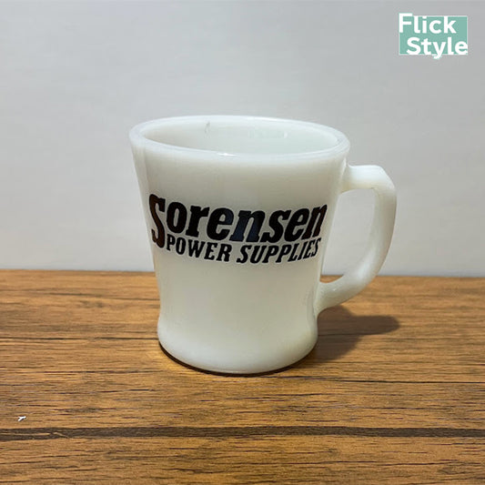 【中古】ファイヤーキング FireKing パワーツール Dハンドルアドマグ デッドストック Q アンティーク ビンテージ