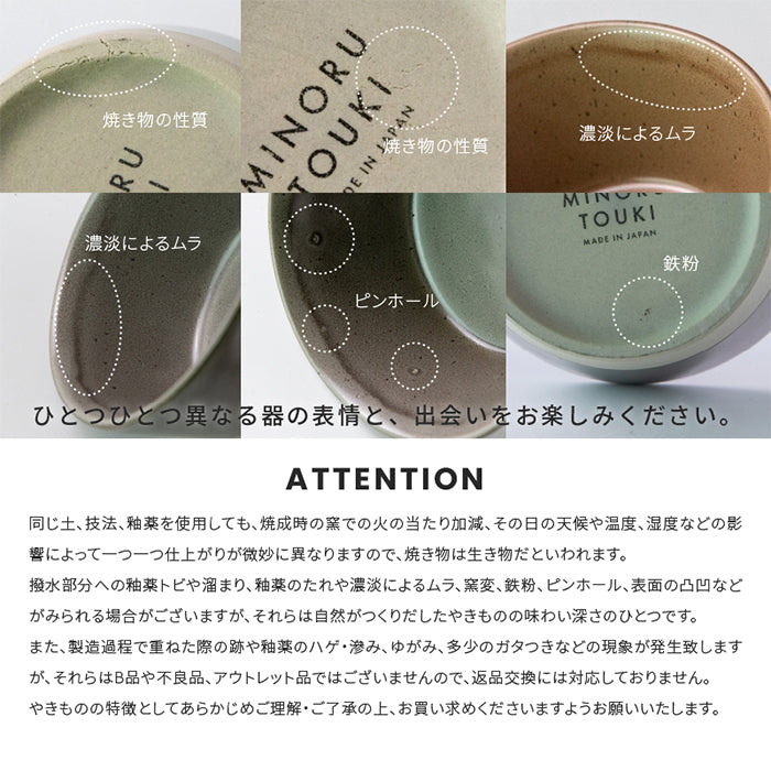【美濃焼】 PLANTAREE SPLIT-スプリット105パックボウル 皿 器 食卓 食器 日本製 レンジ可