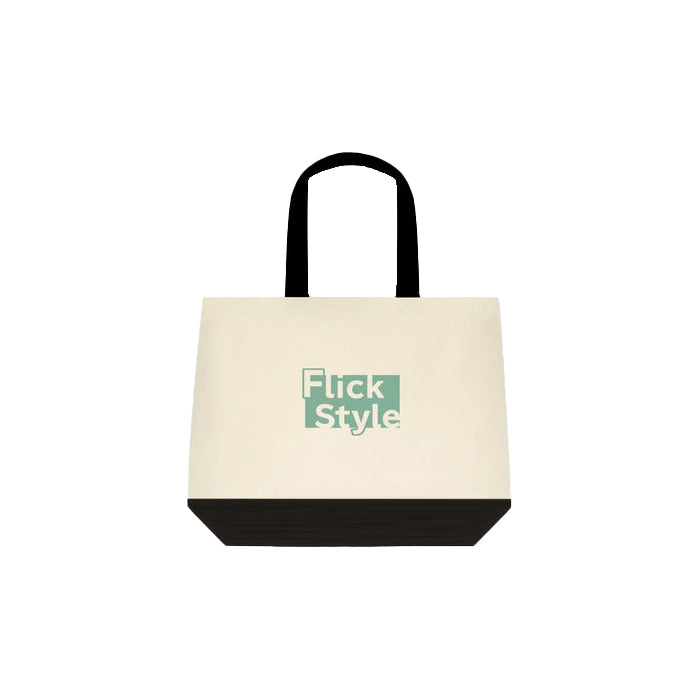 Flick Style フリックスタイル トートバッグ オリジナル エコバッグ 2トーン