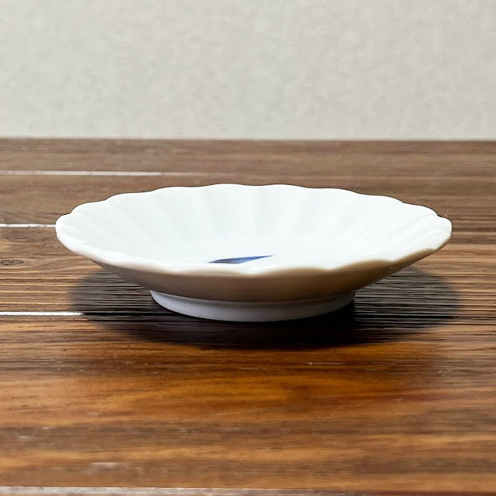 【美濃焼】【ツバメ】小皿 100皿 日本製 食器 磁器 洋食器 和食器 器 漬物皿 醤油皿 取り皿 レンジ可