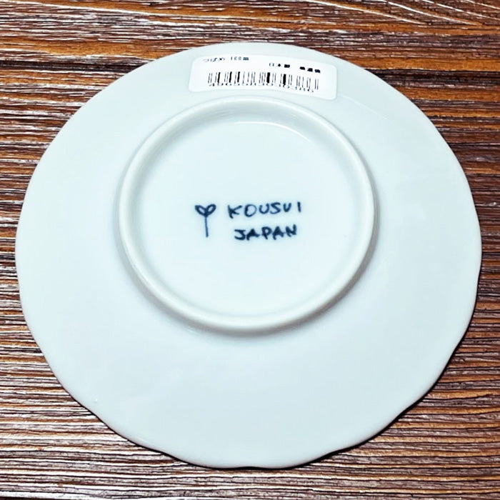 【美濃焼】【ツバメ】小皿 100皿 日本製 食器 磁器 洋食器 和食器 器 漬物皿 醤油皿 取り皿 レンジ可