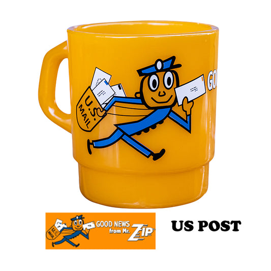 ミルキースタッキングマグ(UP POST)アメリカン雑貨 マグカップ コップ プラスティック製 アップポスト