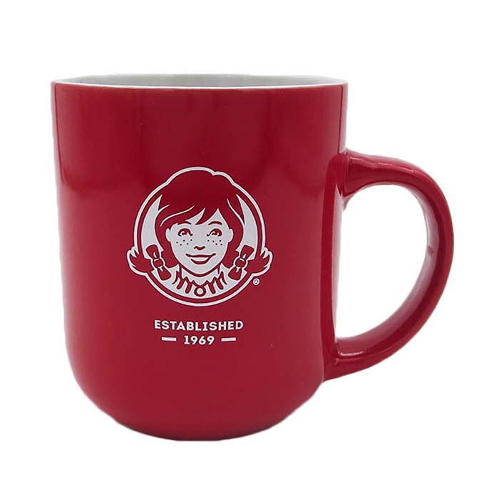 【WENDY'S MUG】マグカップ ウェンディーズ マグ カップ コップ キッチン雑貨 コーヒーカップ アメリカン雑貨 陶器
