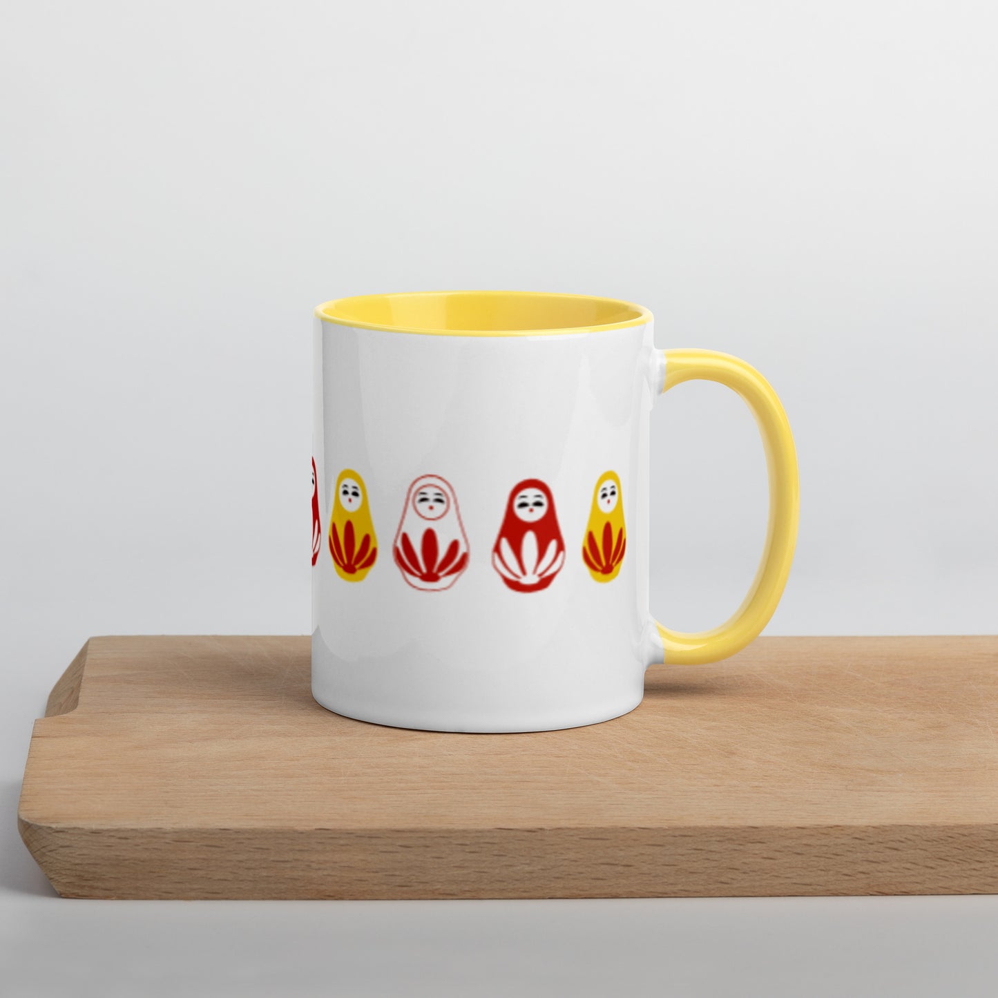 内側色付き2トーンマグカップ オッのコンボ オリジナル カップ FS-5