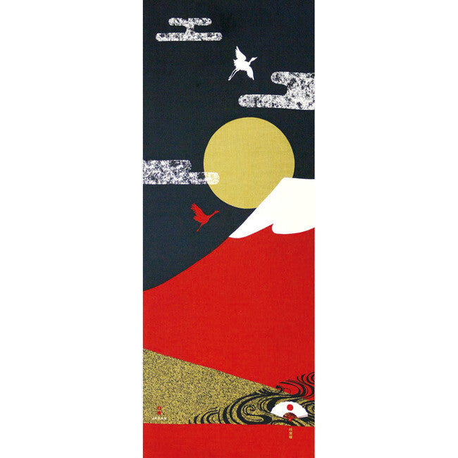 【濱文様】絵てぬぐい JAPAN（日本製）