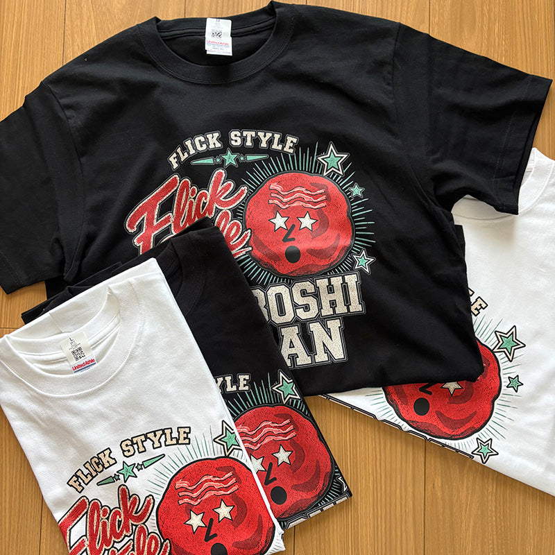 【オリジナルデザイン】5.6oz UMEBOSHI MAN ハイクオリティ 半袖 Tシャツ　ホワイトWT