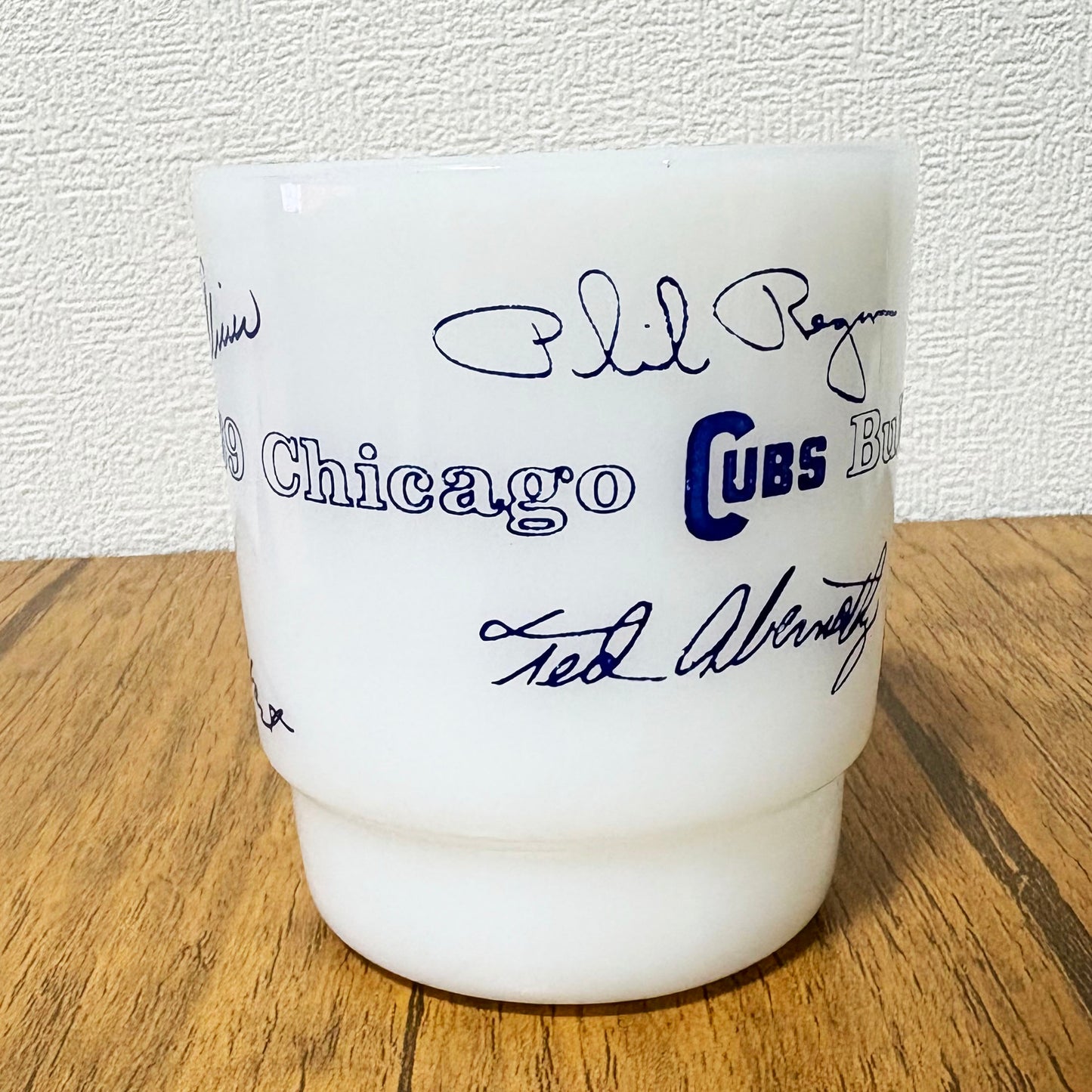 【中古】ファイヤーキング　FireKing　シカゴ・カブス「ブルペン（Bull Pen）」マグ