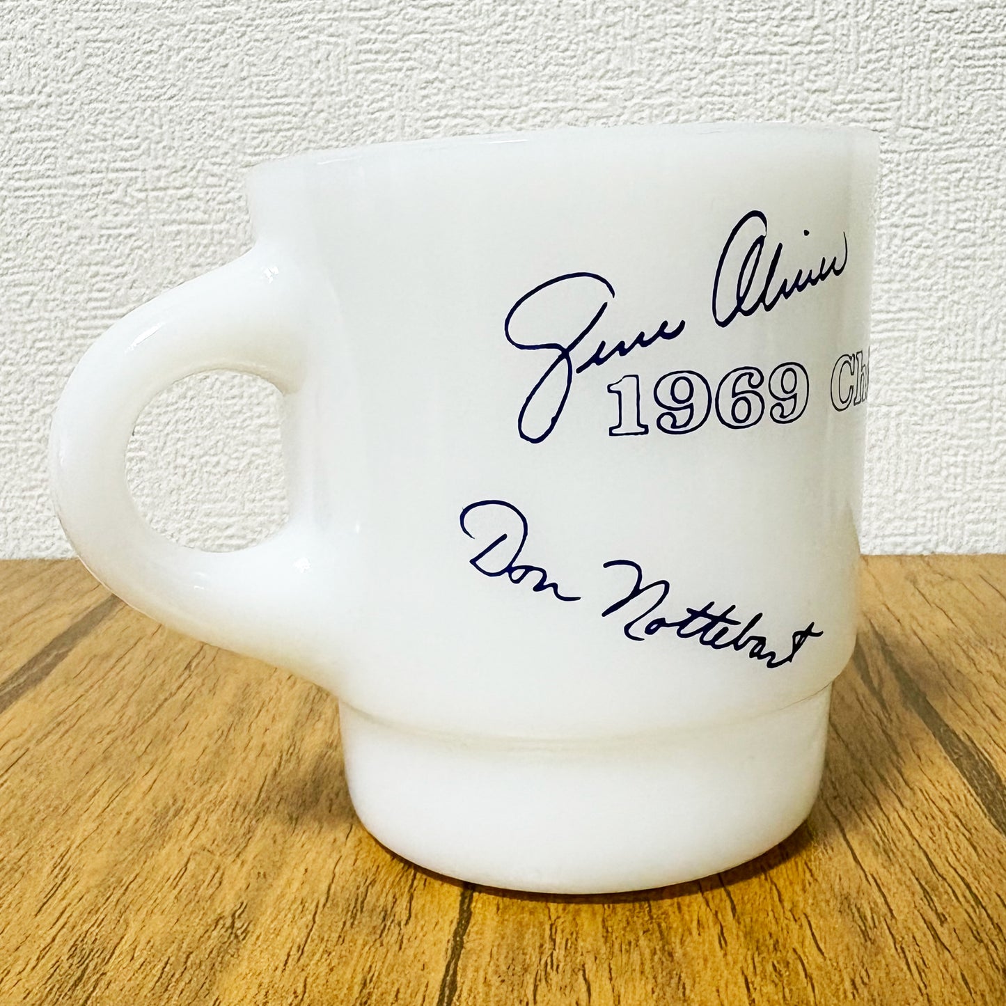 【中古】ファイヤーキング　FireKing　シカゴ・カブス「ブルペン（Bull Pen）」マグ