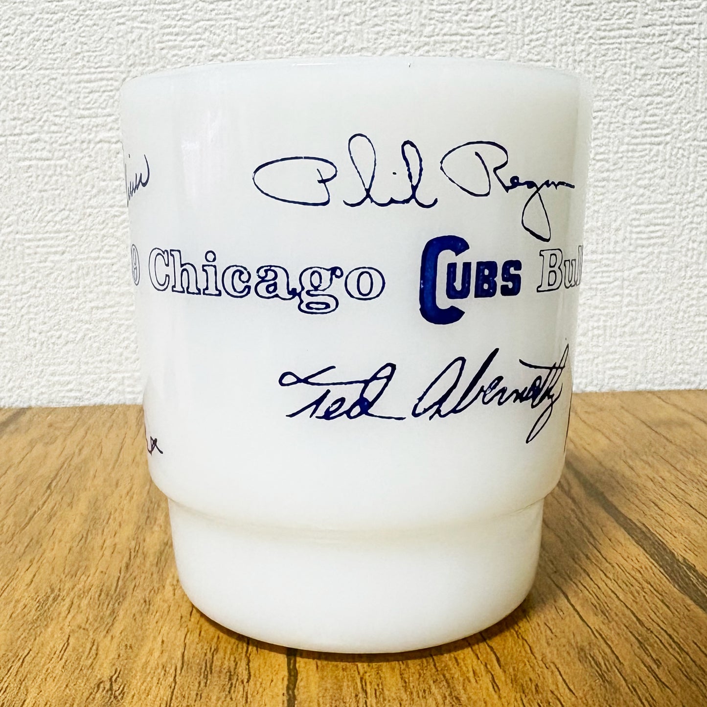 【中古】ファイヤーキング　FireKing　シカゴ・カブス「ブルペン（Bull Pen）」マグ