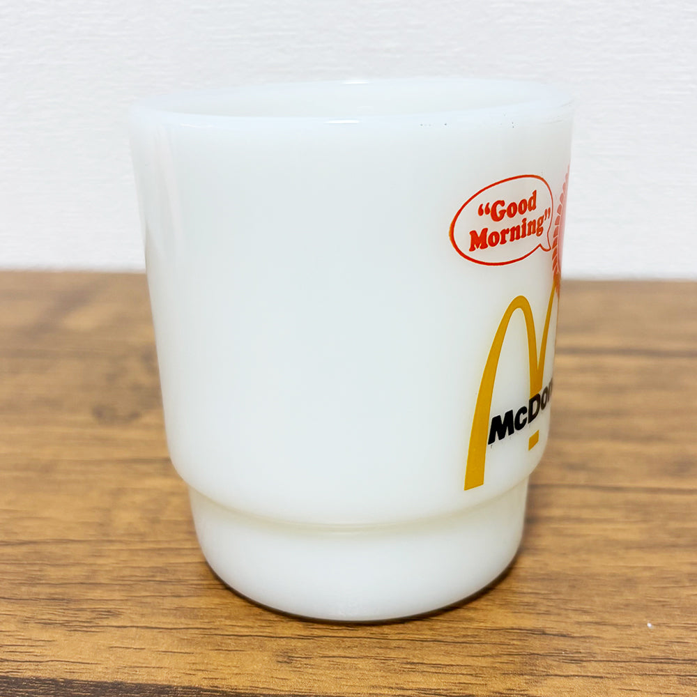 【中古】ファイヤーキング　FireKing　マクドナルド「グッドモーニング（Good Morning）」