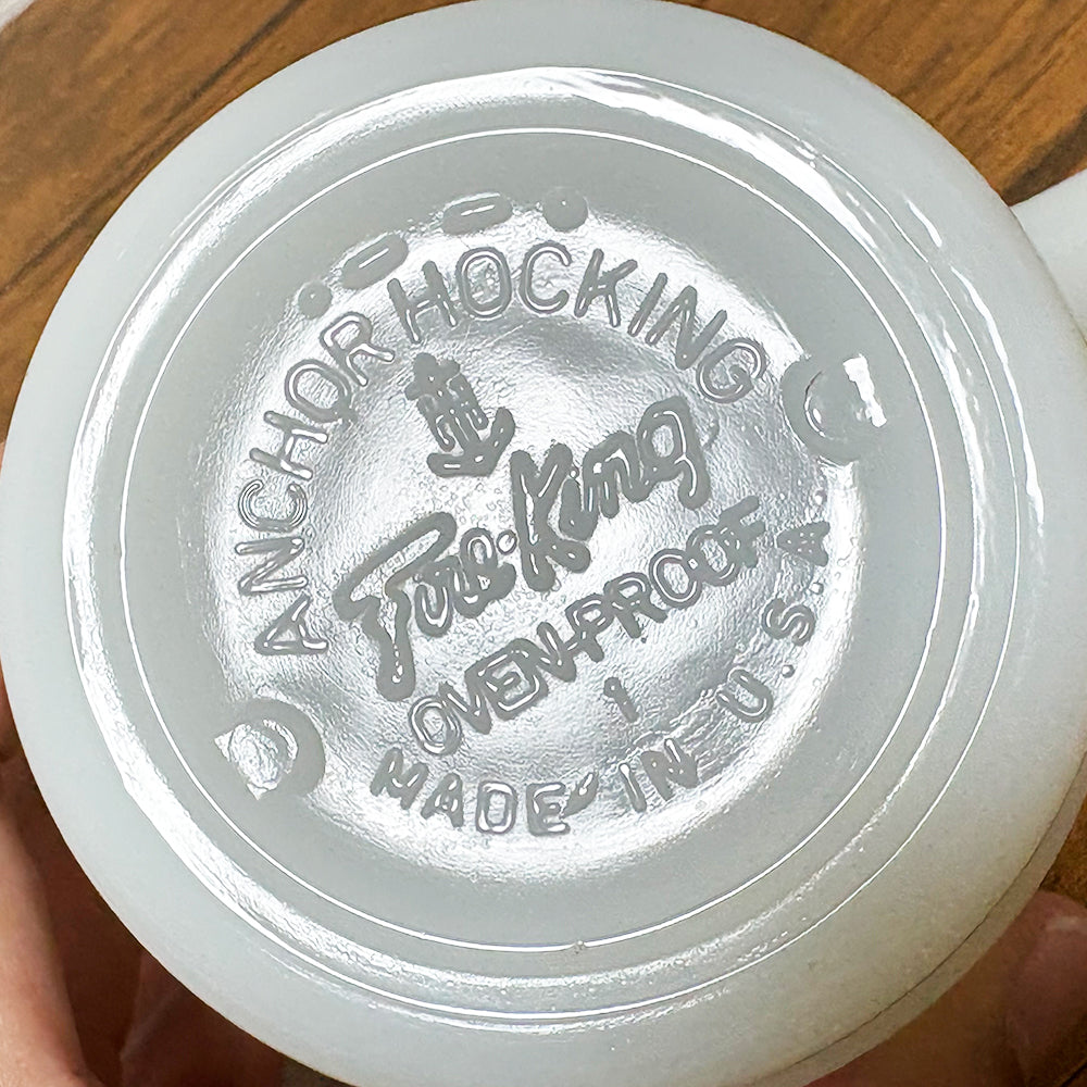 【中古】ファイヤーキング　FireKing　マクドナルド「グッドモーニング（Good Morning）」