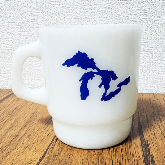 【中古】ファイヤーキング　FireKing　グレート・レイクス（GREAT LAKES / 五大湖）