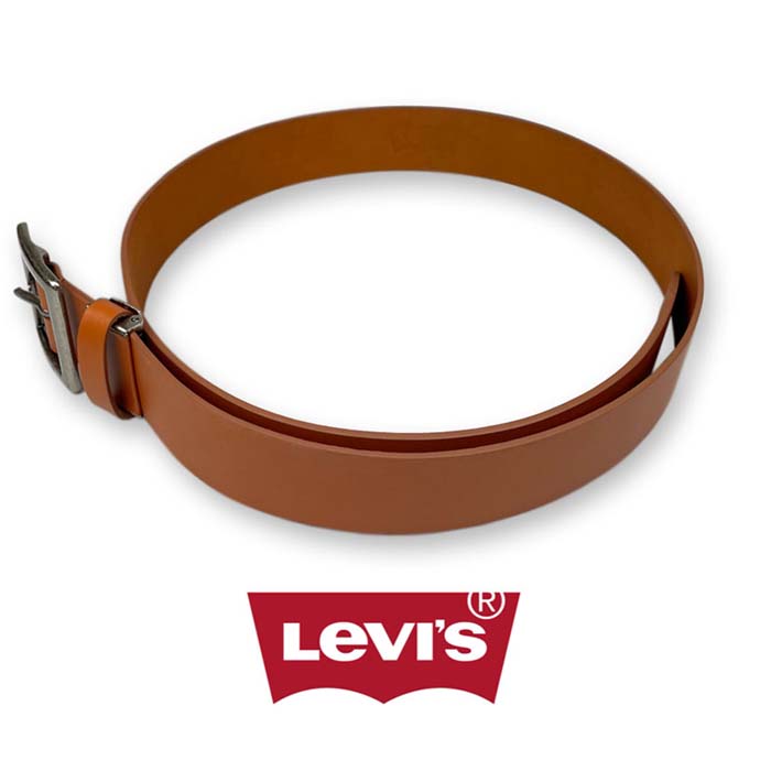 【送料無料】Levi's　リーバイス　リアルレザー　ギャリソンバックル　ベルト　ワイドベルト　全３色　牛革　メンズ小物　プレゼント　ギフト